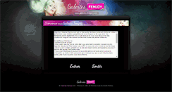 Desktop Screenshot of galeries-femjoy.com